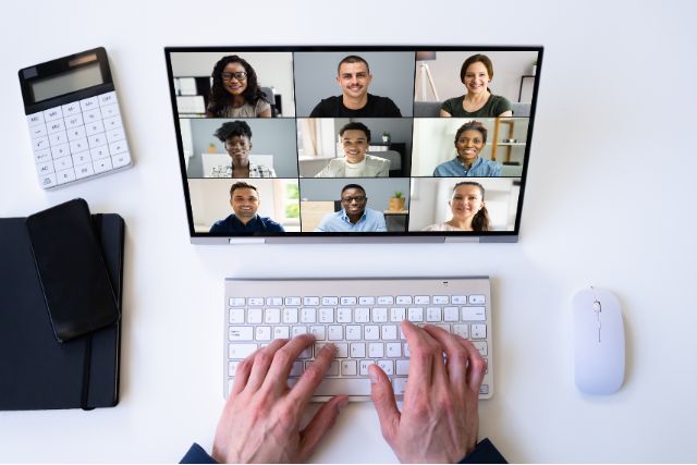 Hybrid Board Meeting for both in person and virtual attendees