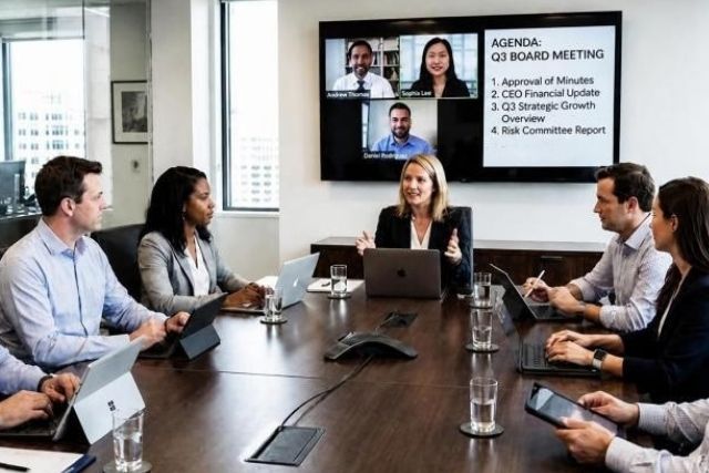 AI Board Management through BoardSite